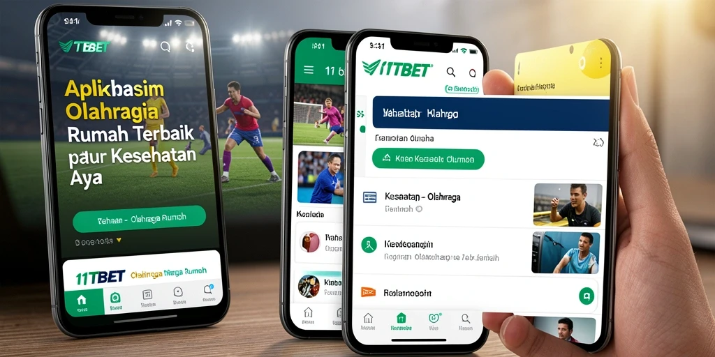 Antarmuka aplikasi 11TBET yang intuitif dan menarik.