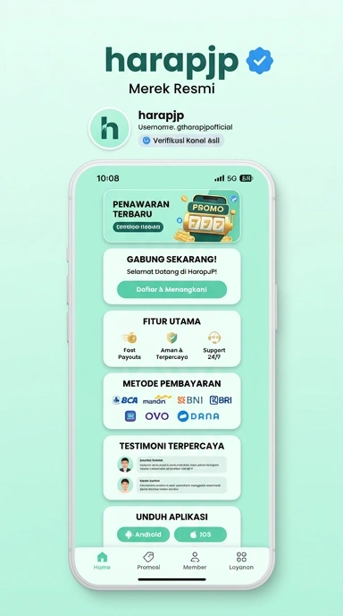 Kanal Resmi Harapjp Untuk Pengguna Android